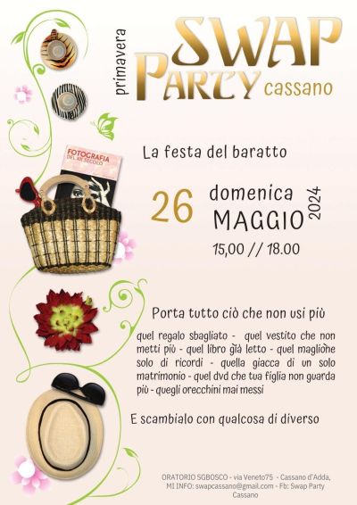La Festa del Baratto - Circolo Acli Cassano d&#039;Adda (MI)