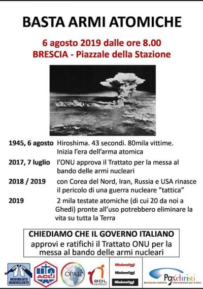 Basta armi atomiche - Acli Brescia (BS)