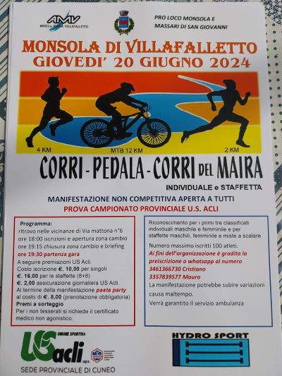 Corri-Pedala-Corri del Maira - US Acli Cuneo (CN)