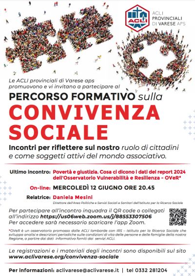 Percorso Formativo sulla Convivenza Sociale - Acli Varese (VA)