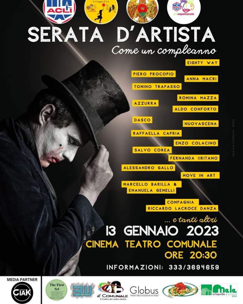 Serata d&#039;artista - Circolo Acli Nuova Scena (CZ)