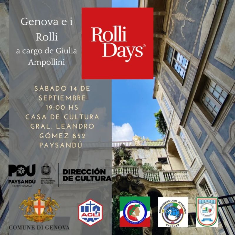 Genova e i Rolli - Acli Montevideo (Uruguay)