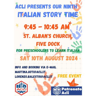 Italian Story Time - Acli Australia