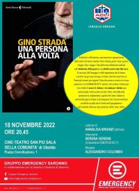 Gino Strada: Una persona alla volta - Circolo Acli Uboldo (VA)