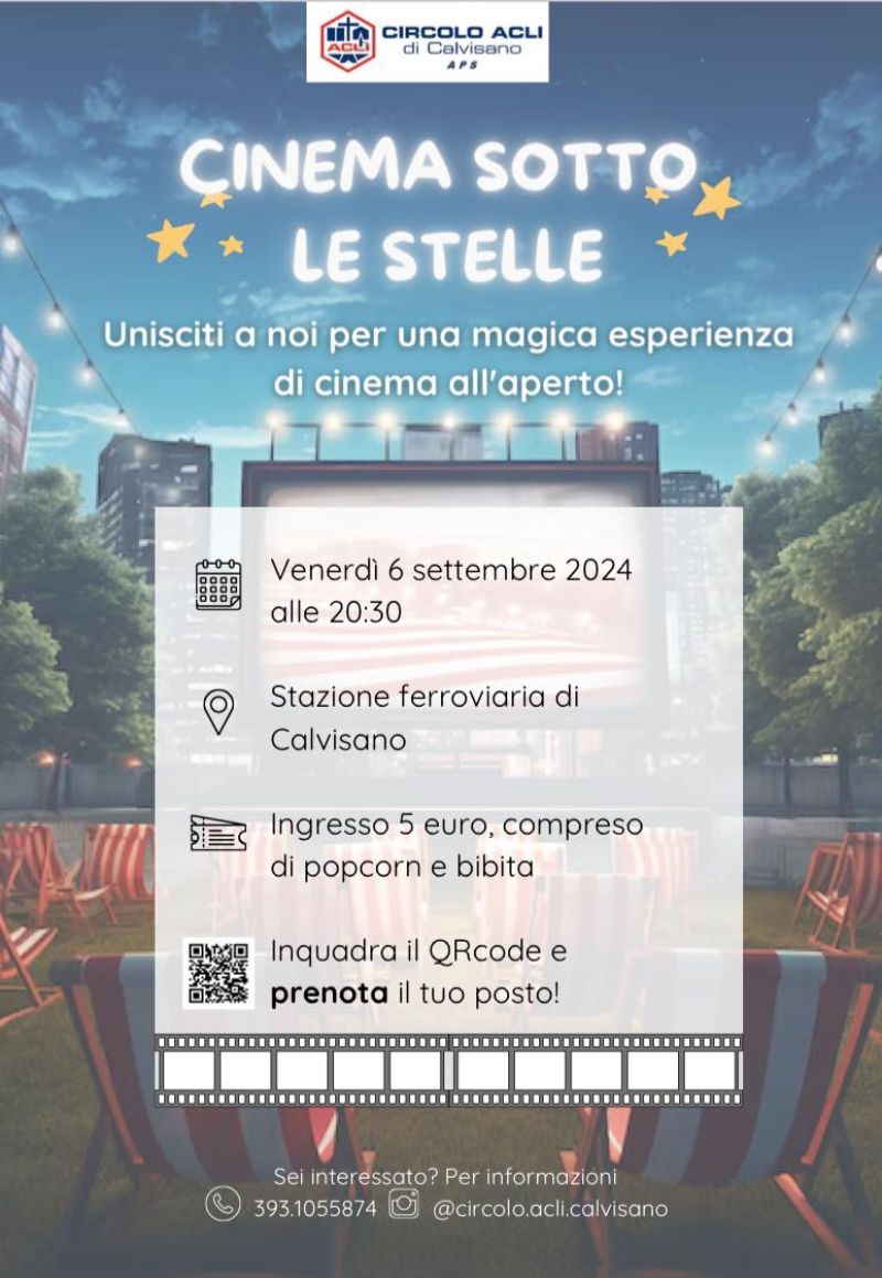 Cinema Sotto le Stelle - Circolo Acli Calvisano (BS)