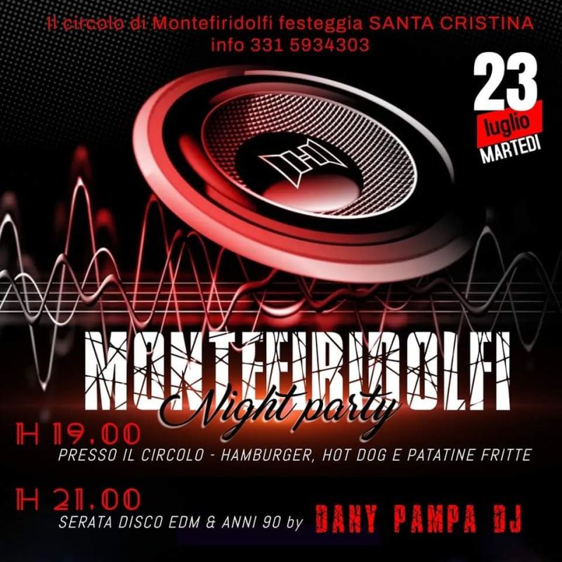Night Party - Circolo Acli Montefiridolfi (FI)