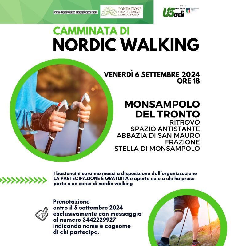 Camminata di Nordic Walking - US Acli Marche