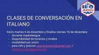 Clases de conversacíon en italiano - Acli Montevideo