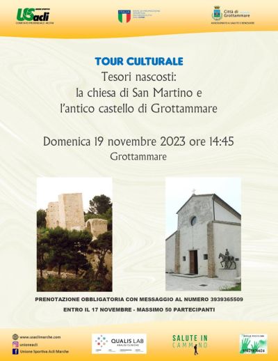Tour Culturale &quot;Tesori Nascosti: La chiesa di San Martino e l&#039;antico castello di Grottammare&quot; - US Acli Marche