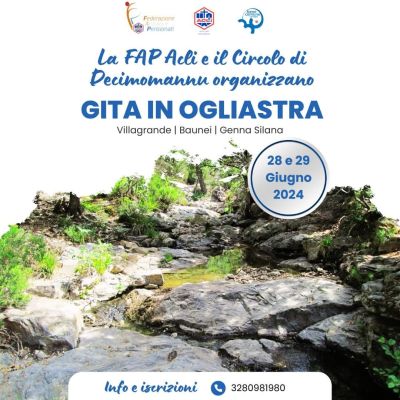 Gita in Ogliastra - FAP Acli e Circolo Acli Decimomannu (CA)