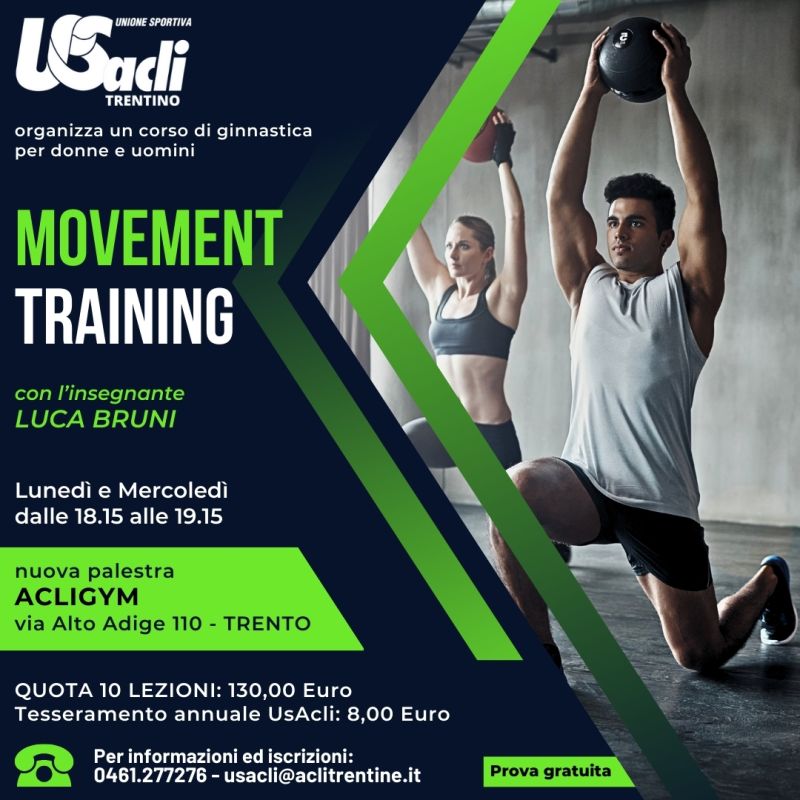 Movement Training - US Acli Trento (TN)