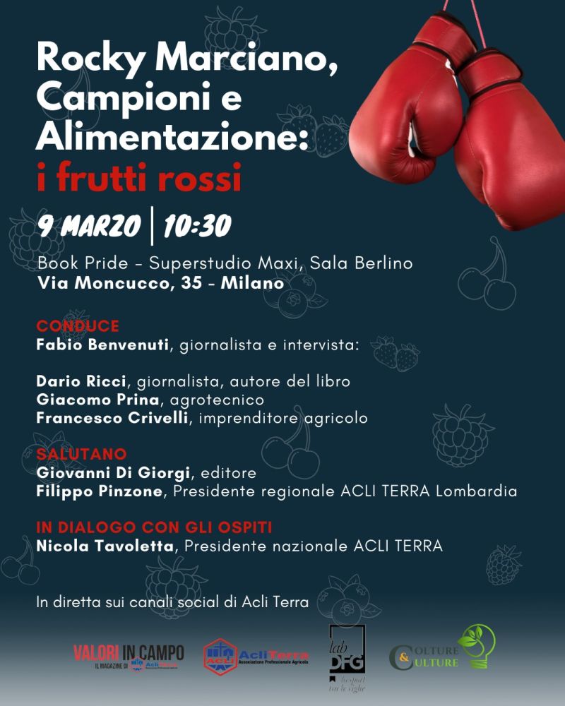 Campioni e Alimentazine: I frutti rossi - Acli Terra