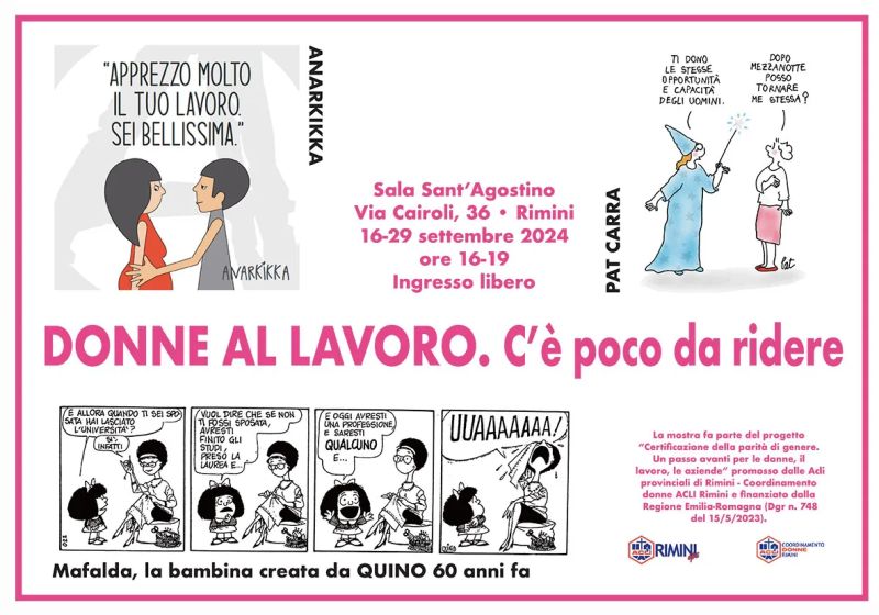 Donne al lavoro. C'è poco da ridere - Acli Rimini e Coordinamento Donne Acli Rimini (RN)