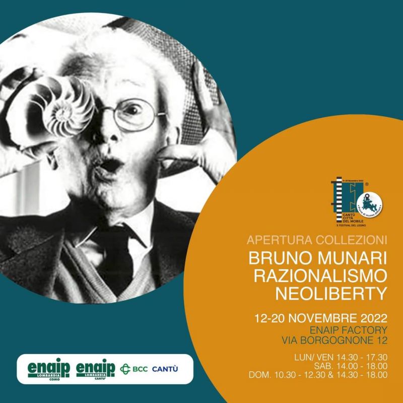 Apertura collezioni: &quot;Bruno Munari&quot;, &quot;Razionalismo&quot; e &quot;NeoLiberty&quot; - Enaip Lombardia