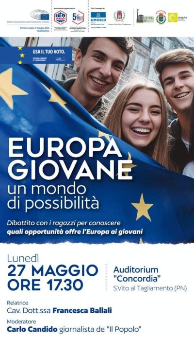 Europa Giovane: Un mondo di possibilità - Acli Pordenone (PN)