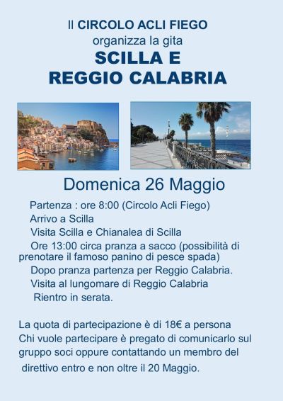 Scilla e Reggio Calabria - Circolo Acli Fiego