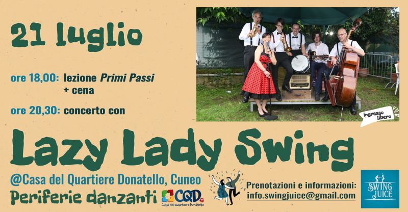 Lazy Lady Swing - Ass. &quot;Casa del Quartiere Donatello&quot; aff. Acli Cuneo (CN)