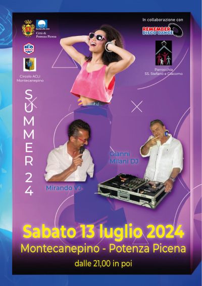 Summer 24 - Circolo Acli Montecanepino (MC)