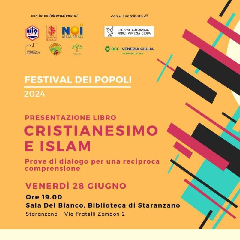Presentazione libro "Cristianesimo e Islam" - Circolo Acli Staranzano (GO)
