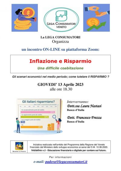 Inflazione e Risparmio - Acli Padova (PD)