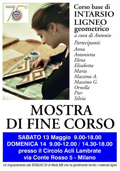 Mostra di fine corso - Circolo Acli Lambrate (MI)