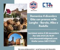 Gita con pranzo nelle Langhe: Barolo, Alba e Rodello - Acli Alessandria (AL)