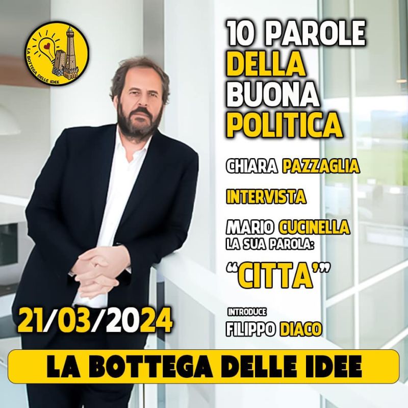 La Bottega delle Idee: 10 parole della buona politica - Acli Bologna (BO)