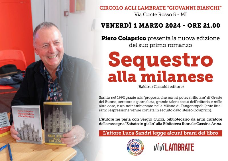 Sequestro alla milanese - Circolo Acli Lambrate (MI)