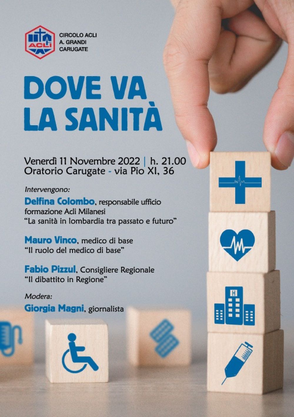 Dove va la sanità - Circolo Acli &quot;A. Grandi&quot; Carugate (MI)