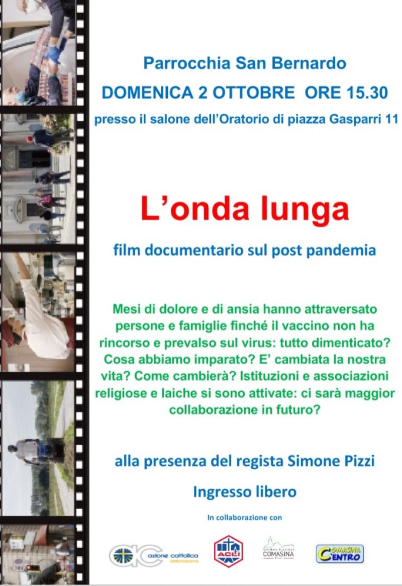 Film documentario sul post pandemia "L'onda lunga" - Acli Roma (RM)