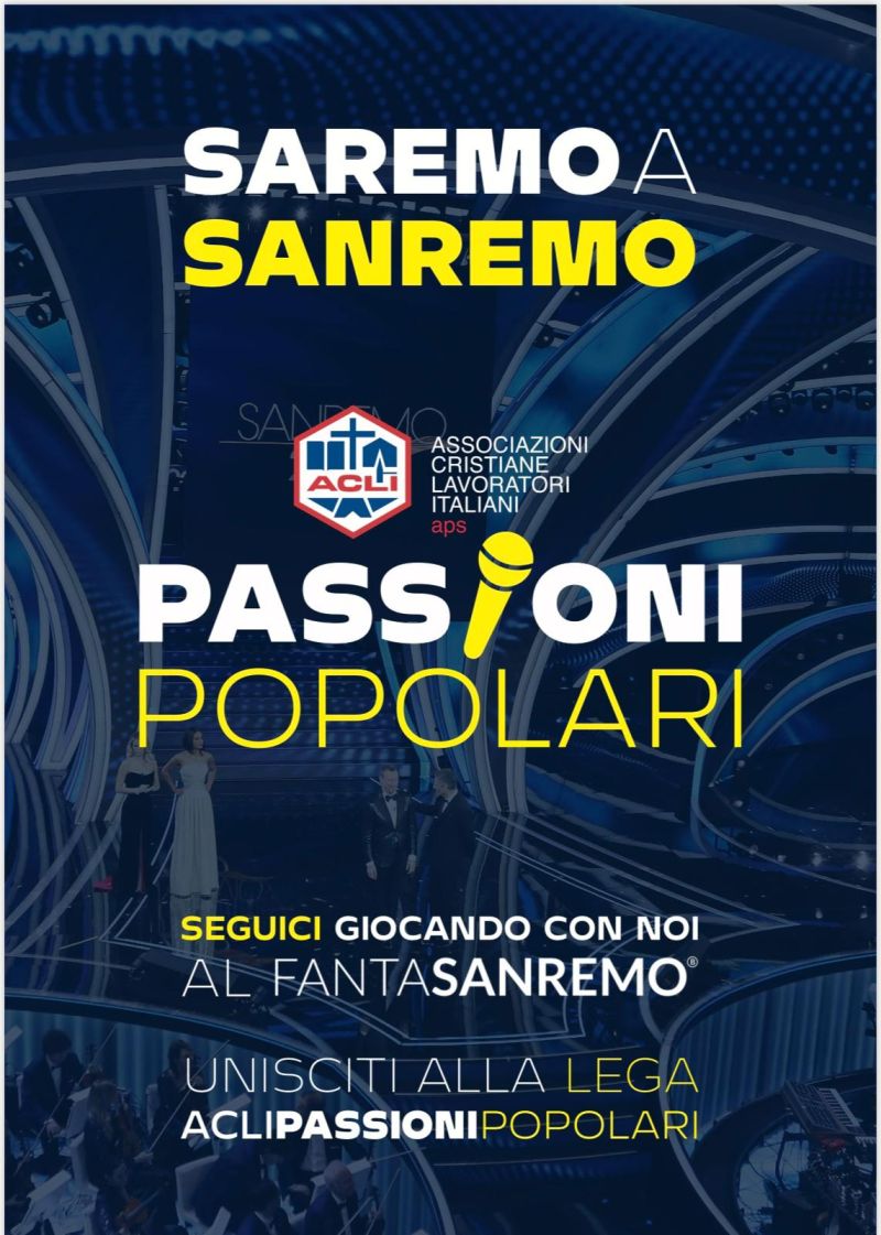 Saremo a Sanremo: Passioni Popolari - Giovani delle Acli