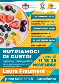 Nutriamoci con gusto! - Circolo Acli di Castellanza (VA)