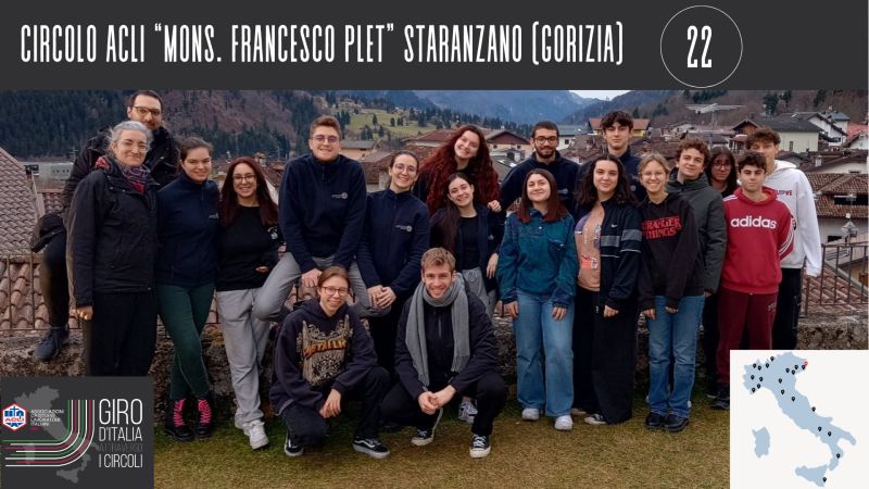 CIRCOLO ACLI “MONS. FRANCESCO PLET” STARANZANO (GORIZIA). DA UN SEME NASCE UN ALBERO DOVE CRESCERE INSIEME E GENERARE LEGAMI NEL TERRITORIO