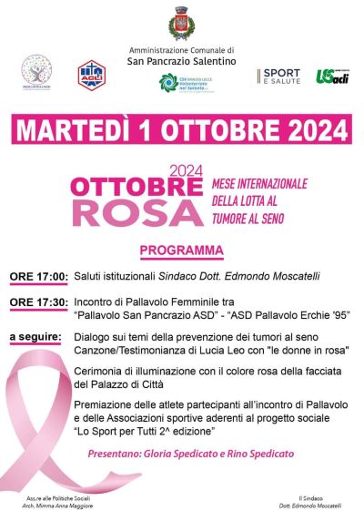 Ottobre Rosa - Circolo Acli San Pancrazio Salentino (BR)