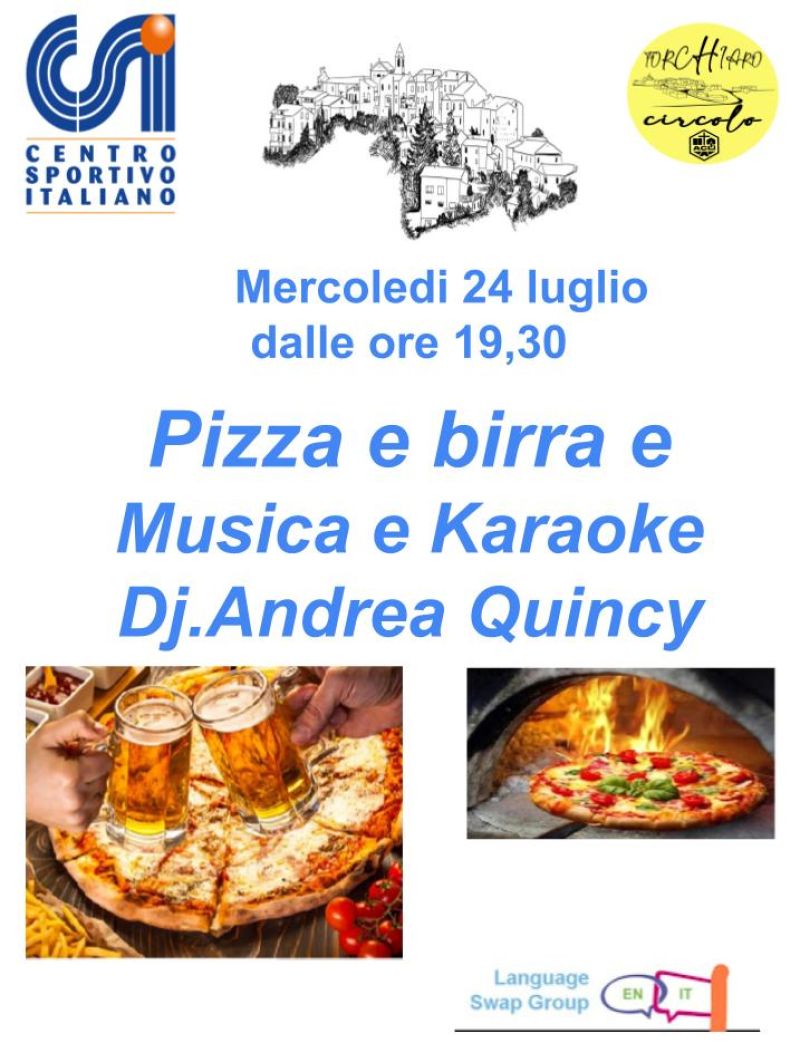 Pizza e birra - Circolo Acli Torchiaro (FM)