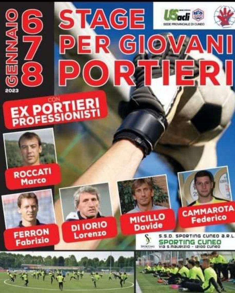 Stage per giovani portieri - Acli Cuneo (CN)