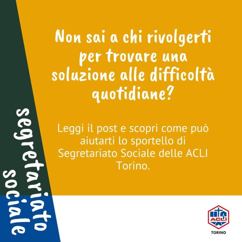 Segretariato Sociale - Acli Torino (TO)