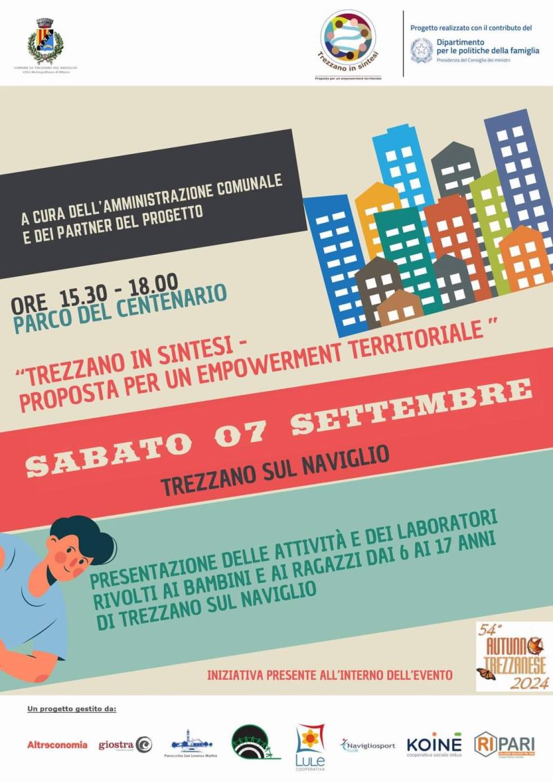 Trezzano in sintesi: Proposta per un empowerment territoriale - Circolo Acli Trezzano sul Naviglio (MI)