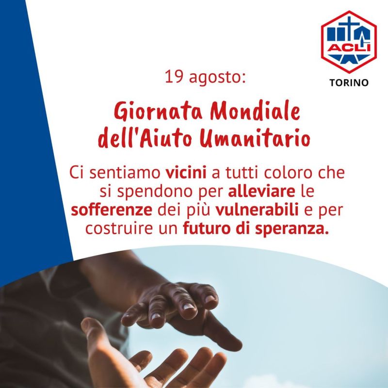 Gionata Mondiale dell'Aiuto Umanitario - Acli Torino (TO)