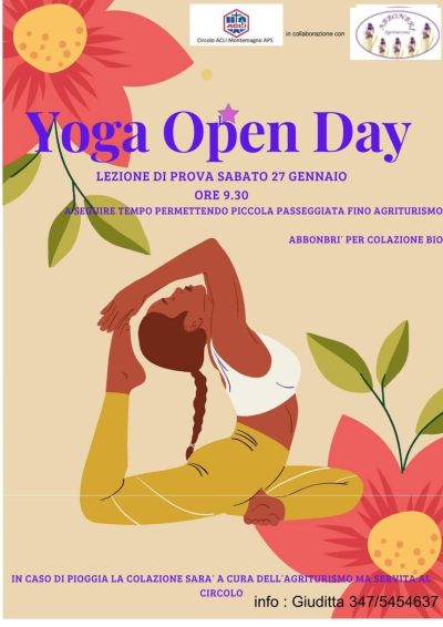 Yoga Open Day - Circolo Acli Montemagno (PT)