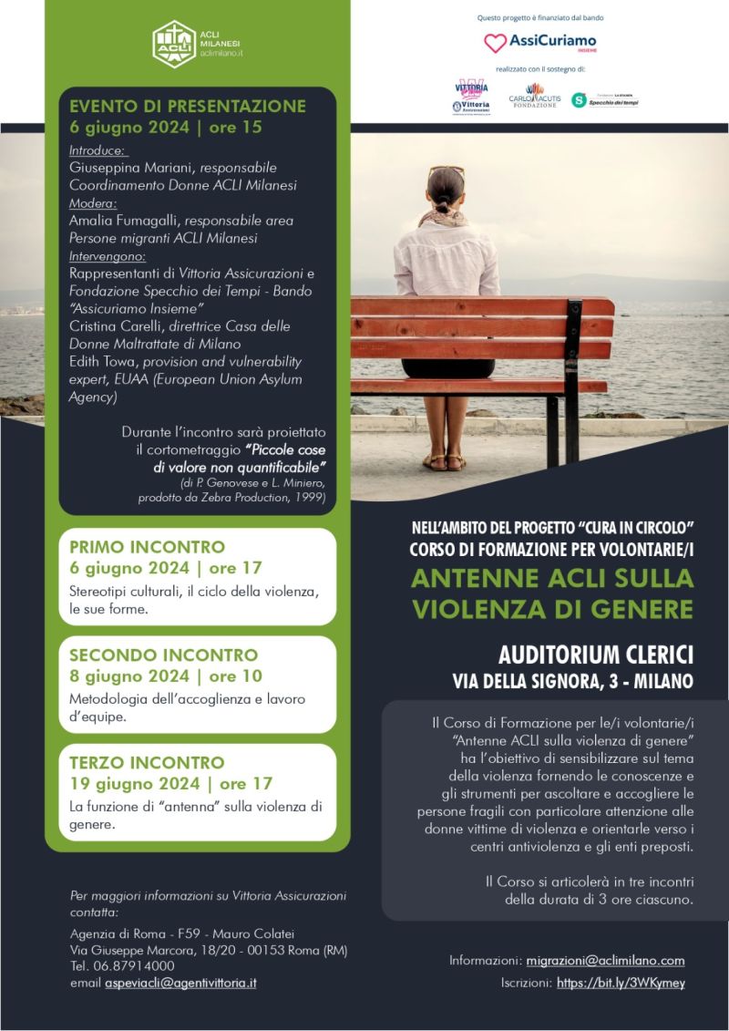 Antenne Acli sulla violenza di genere - Acli Milano (MI)