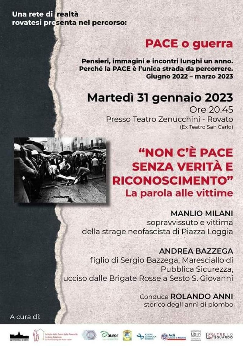 Pace o guerra - Circolo Acli Rovato (BS)