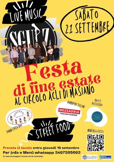 Festa di fine estate - Circolo Acli Masiano (PT)