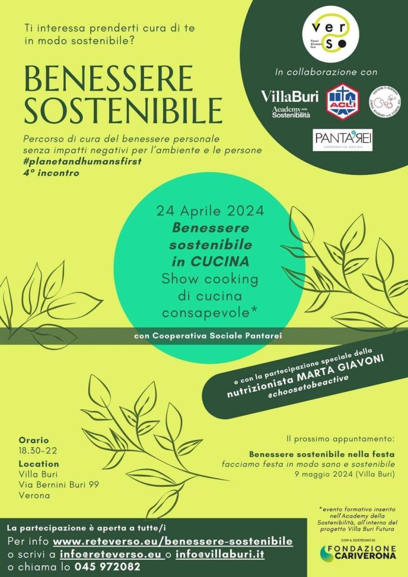 Benessere Sostenibile - Acli Verona (VR)