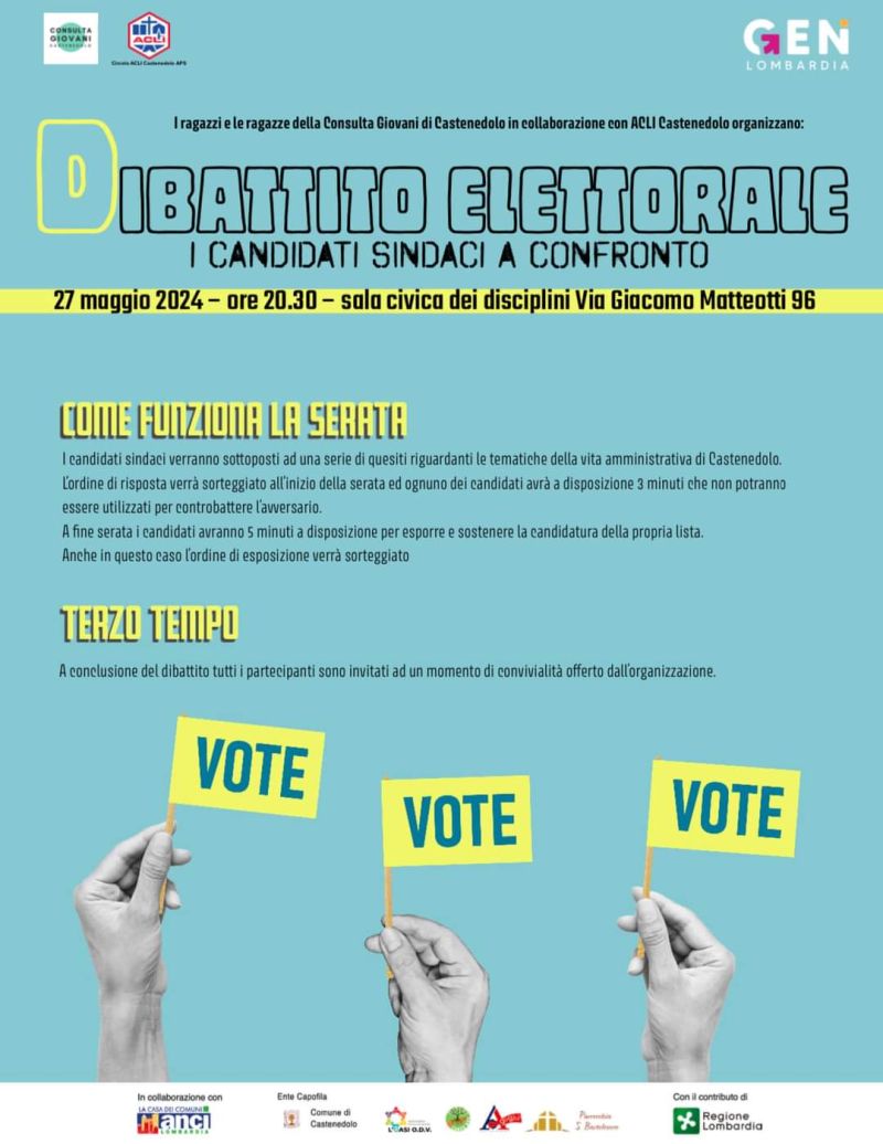 Dibattito Elettorale - Circolo Acli Castenedolo (BS)