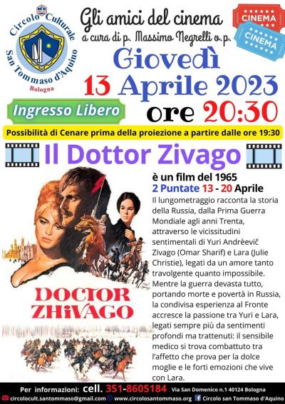 Gli amici del cinema - Circolo Acli San Tommaso d&#039;Aquino (BO)