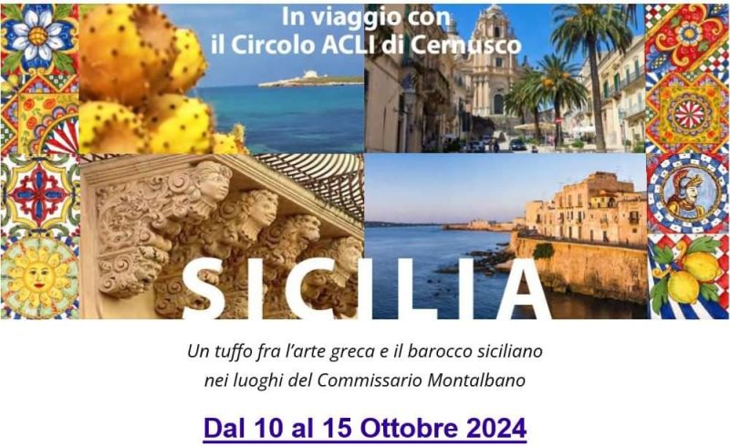 Viaggio in Sicilia - Circolo Acli Cernusco sul Naviglio (MI)