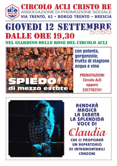 Spiedo di Mezza Estate - Circolo Acli Cristo Re (BS)