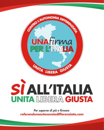 Una firma per l’Italia libera, unita, giusta - Acli Firenze (FI)