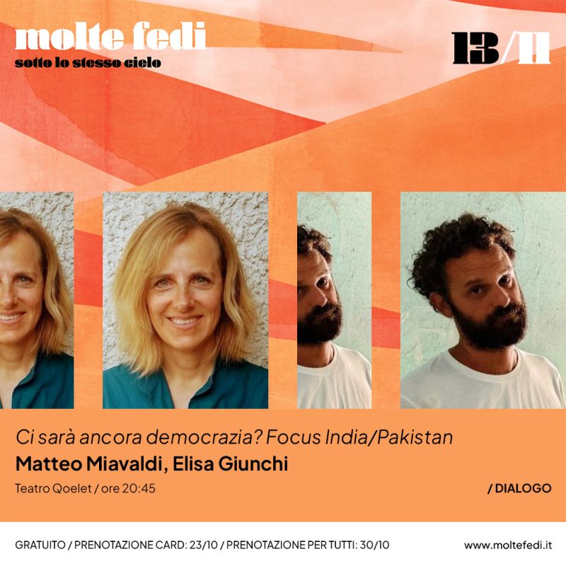 Ci sarà ancora democrazia? Focus India/Pakistan - Acli Bergamo (BG)